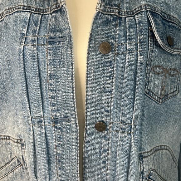 Lauren Ralph Lauren Jean Jacket, XL - Picture 2 of 7